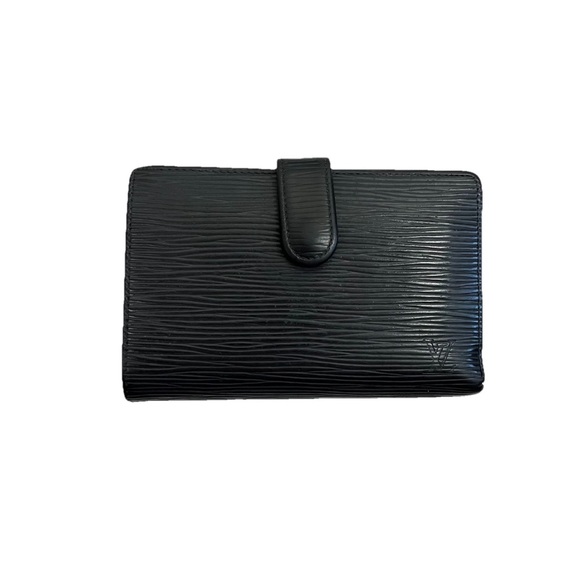 LOUIS VUITTON Epi Portefeuil Viennois Bifold Wallet Noir - Picture 1 of 15